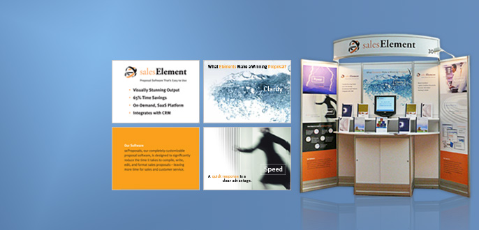Sales Element conference booth