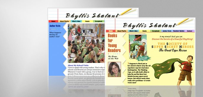 Phyllis Shalant website